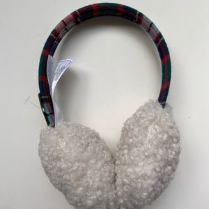 J. CREW Earmuffs plaid